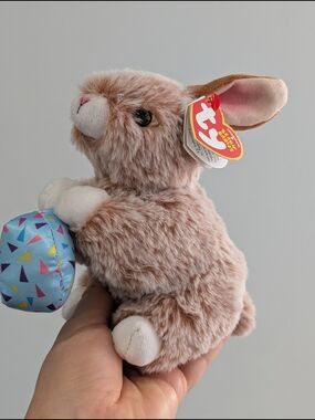 4/$20 Ty Beanie Babies Praline Bunny Plush Easter Egg NWT

New Ty Beanie Babies
